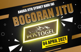 Prediksi Togel SYDNEY Minggu 04 April 2021