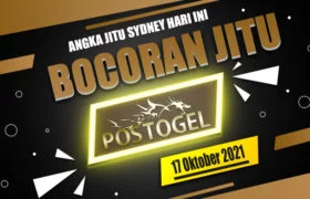 Prediksi Togel Bocoran SYDNEY Minggu 17 Oktober 2021 telah ada dihadirkan POSTOGEL melalui keluaran angka SYDNEY sebelumnya. Klik Aja!