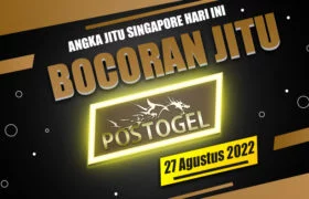 Prediksi Togel Bocoran Singapura Sabtu 27 Agus 2022