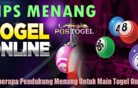 Beberapa Pendukung Menang Untuk Main Togel Online